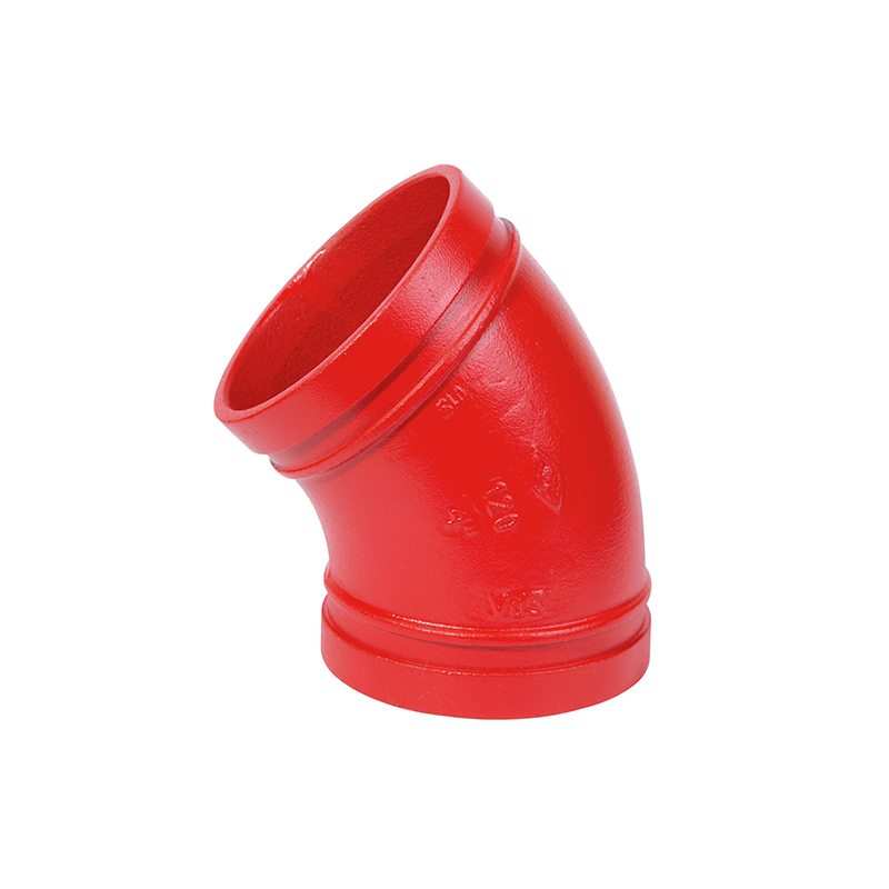 MECH GROOVED ElBOW 45-MODEL 120