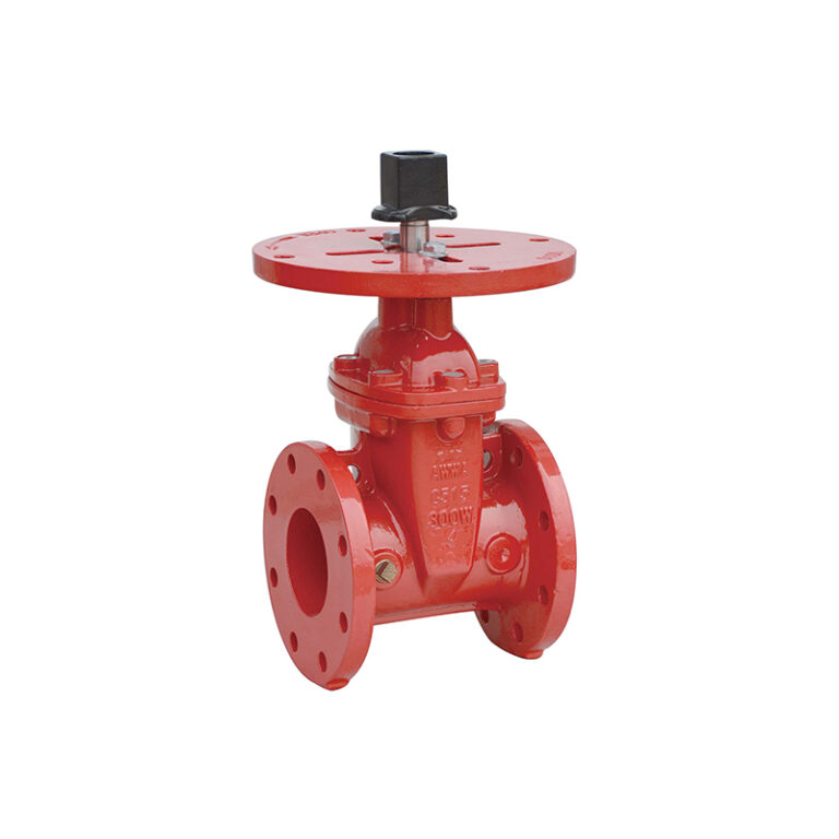 MECH GATE VALVE POST FLANGE UL/FM RED MODEL : Z45XC-2