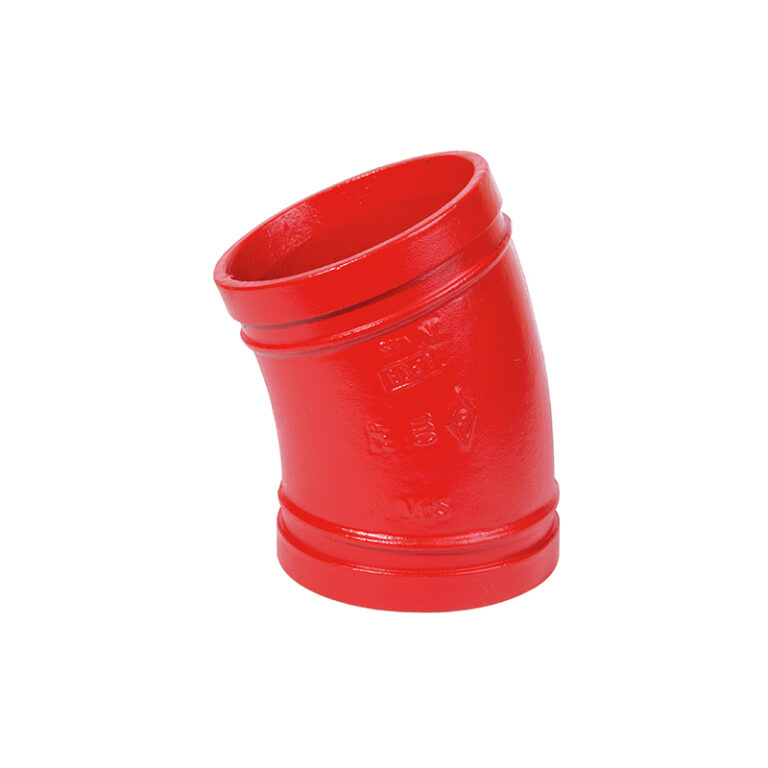 MECH GROOVED ELBOW 22.5-MODEL 110
