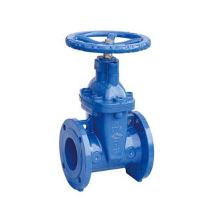 MECH Gate Valve NRS Flanged BLUE | Model: Z45X
