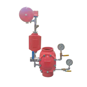 MECH WET ALARM CHECK VALVE GROOVED UL/FM RED ANSI MODEL: ZSFZ