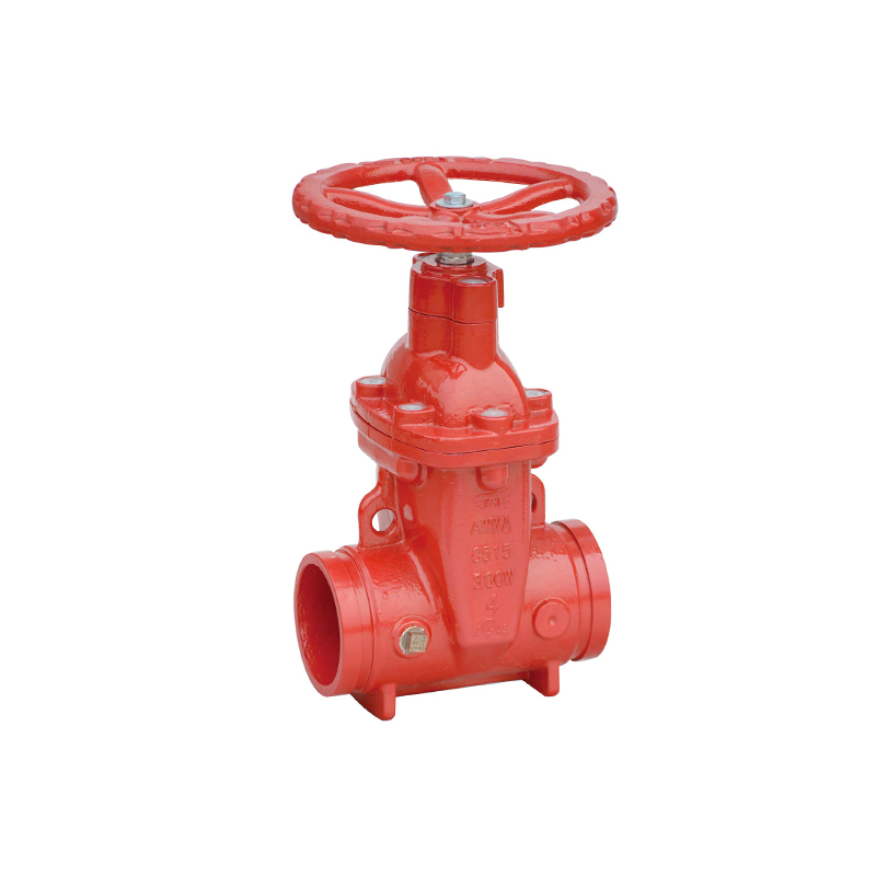 MECH GATE VALVE NRS GROOVED UL/FM RED