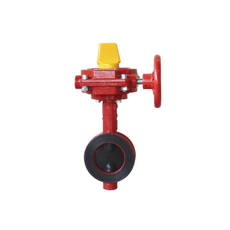 MECH WAFER B.F.V TAMPER UL/FM ANSI RED 3" M: XD371X