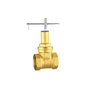 MECH BRASS TRIANGLE LOCK GATE VALVE MODEL : JZ15W-104A