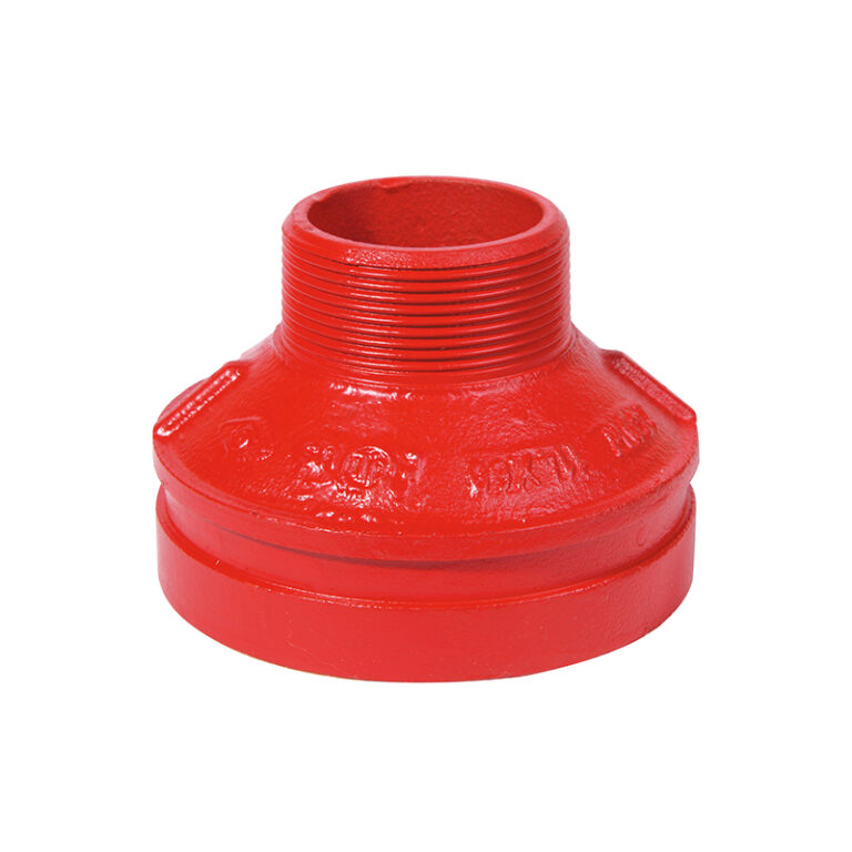 MECH GROOVED CONCENTRIC RED MALE (THD) MODEL :240W